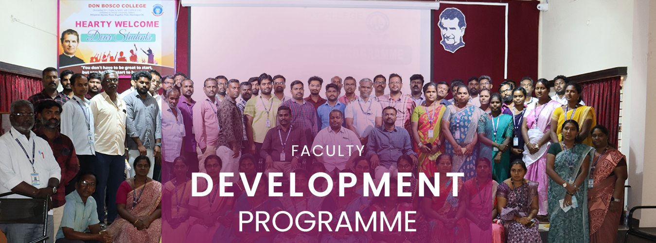FACULTY DEVELOPMENT PROGRAMME